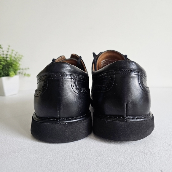 Rockport Dressports Vibram Genuine Leather Men\'s Wingtip Black Oxford Shoes 12 W main image 6